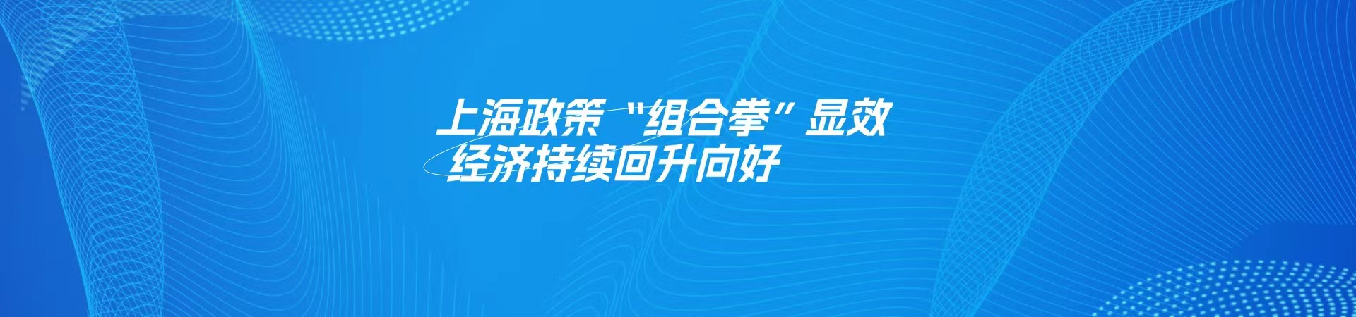 上海政策“组合拳”显效 经济持续回升向好