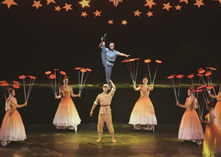 杂技剧《渡江侦察记》生动演绎新中国史